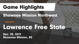Shawnee Mission Northwest  vs Lawrence Free State  Game Highlights - Dec. 20, 2019