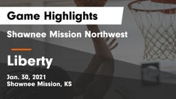 Shawnee Mission Northwest  vs Liberty  Game Highlights - Jan. 30, 2021