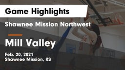 Shawnee Mission Northwest  vs Mill Valley  Game Highlights - Feb. 20, 2021