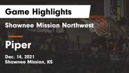 Shawnee Mission Northwest  vs Piper  Game Highlights - Dec. 14, 2021