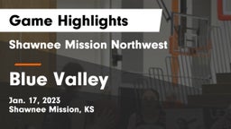Shawnee Mission Northwest  vs Blue Valley  Game Highlights - Jan. 17, 2023