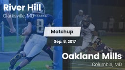 Matchup: River Hill High vs. Oakland Mills  2017