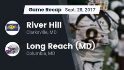 Recap: River Hill  vs. Long Reach  (MD) 2017