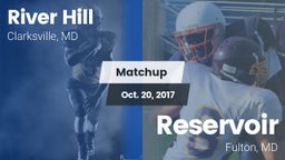 Matchup: River Hill High vs. Reservoir  2017