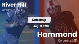 Matchup: River Hill High vs. Hammond 2018