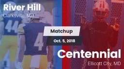 Matchup: River Hill High vs. Centennial 2018