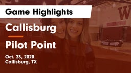 Callisburg  vs Pilot Point  Game Highlights - Oct. 23, 2020