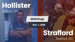 Matchup: Hollister High vs. Strafford  2016