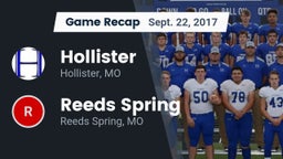 Recap: Hollister  vs. Reeds Spring  2017