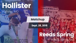 Matchup: Hollister High vs. Reeds Spring  2018