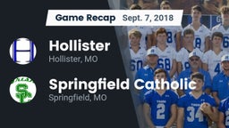 Recap: Hollister  vs. Springfield Catholic  2018