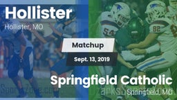 Matchup: Hollister High vs. Springfield Catholic  2019