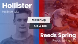 Matchup: Hollister High vs. Reeds Spring  2019