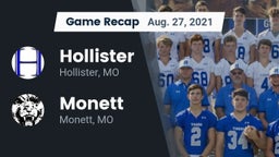 Recap: Hollister  vs. Monett  2021