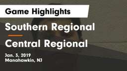 Southern Regional  vs Central Regional  Game Highlights - Jan. 3, 2019