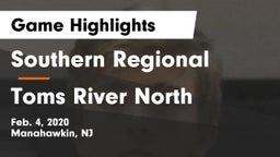 Southern Regional  vs Toms River North  Game Highlights - Feb. 4, 2020