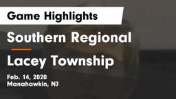 Southern Regional  vs Lacey Township  Game Highlights - Feb. 14, 2020