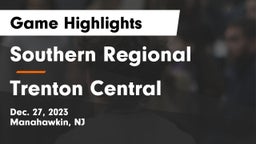 Southern Regional  vs Trenton Central  Game Highlights - Dec. 27, 2023