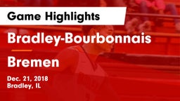 Bradley-Bourbonnais  vs Bremen  Game Highlights - Dec. 21, 2018