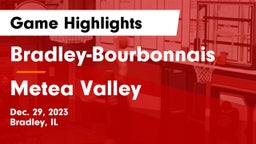 Bradley-Bourbonnais  vs Metea Valley  Game Highlights - Dec. 29, 2023