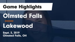Olmsted Falls  vs Lakewood Game Highlights - Sept. 3, 2019
