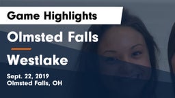 Olmsted Falls  vs Westlake  Game Highlights - Sept. 22, 2019