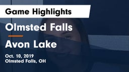 Olmsted Falls  vs Avon Lake  Game Highlights - Oct. 10, 2019