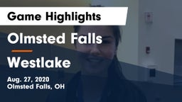 Olmsted Falls  vs Westlake  Game Highlights - Aug. 27, 2020