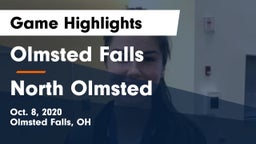 Olmsted Falls  vs North Olmsted  Game Highlights - Oct. 8, 2020