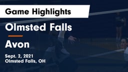 Olmsted Falls  vs Avon  Game Highlights - Sept. 2, 2021