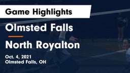 Olmsted Falls  vs North Royalton  Game Highlights - Oct. 4, 2021