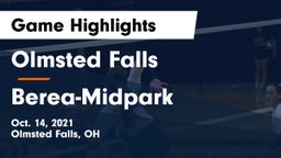 Olmsted Falls  vs Berea-Midpark  Game Highlights - Oct. 14, 2021