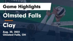 Olmsted Falls  vs Clay  Game Highlights - Aug. 20, 2022