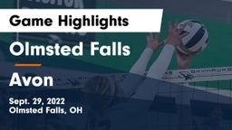 Olmsted Falls  vs Avon Game Highlights - Sept. 29, 2022