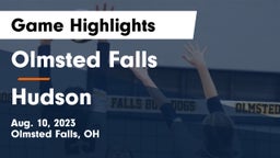 Olmsted Falls  vs Hudson Game Highlights - Aug. 10, 2023