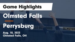Olmsted Falls  vs Perrysburg Game Highlights - Aug. 10, 2023