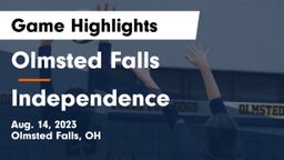 Olmsted Falls  vs Independence Game Highlights - Aug. 14, 2023