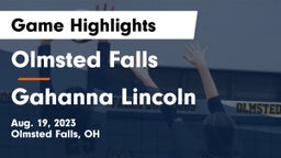 Olmsted Falls  vs Gahanna Lincoln  Game Highlights - Aug. 19, 2023