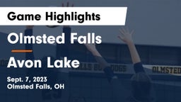 Olmsted Falls  vs Avon Lake  Game Highlights - Sept. 7, 2023