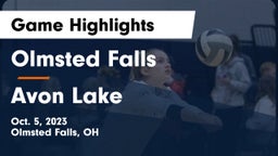 Olmsted Falls  vs Avon Lake  Game Highlights - Oct. 5, 2023