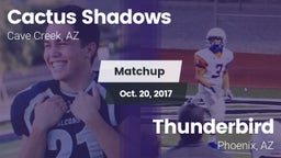 Matchup: Cactus Shadows High vs. Thunderbird  2017