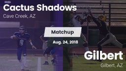 Matchup: Cactus Shadows High vs. Gilbert  2018