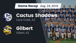 Recap: Cactus Shadows  vs. Gilbert  2018