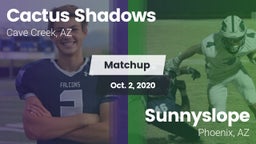 Matchup: Cactus Shadows High vs. Sunnyslope  2020