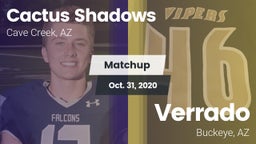 Matchup: Cactus Shadows High vs. Verrado  2020