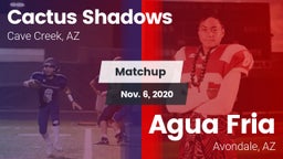 Matchup: Cactus Shadows High vs. Agua Fria  2020