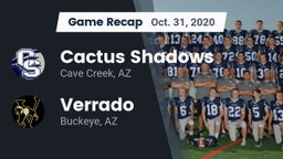 Recap: Cactus Shadows  vs. Verrado  2020