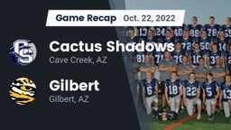 Recap: Cactus Shadows  vs. Gilbert  2022