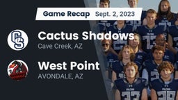 Recap: Cactus Shadows  vs. West Point  2023