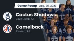 Recap: Cactus Shadows  vs. Camelback  2023